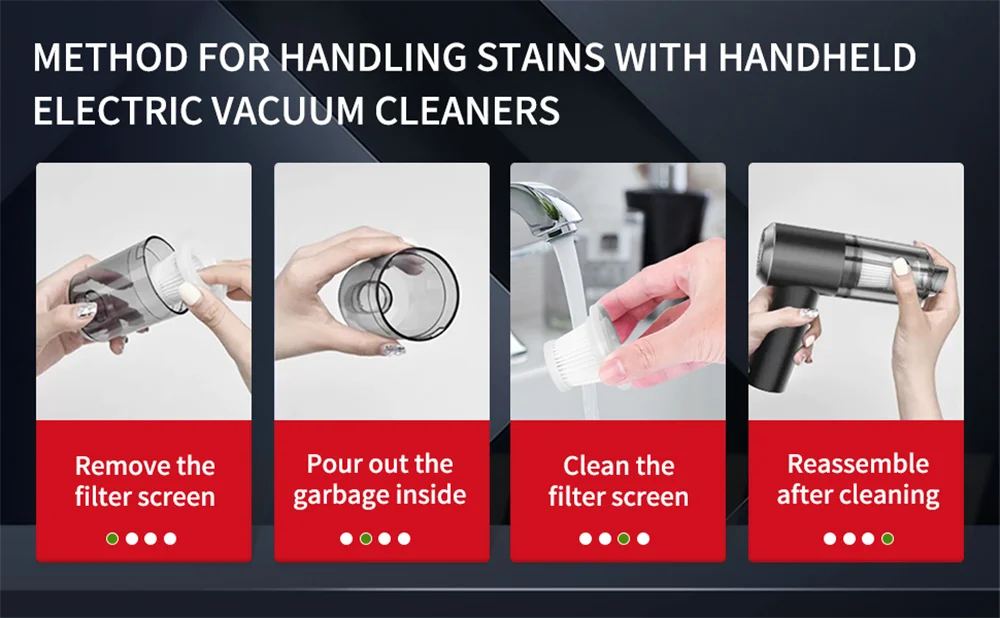 5-in-1 Cordless Handheld Vacuum & Air Blower