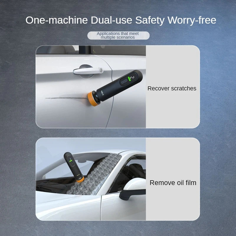 Cordless Car Polisher – 3-in-1 Wireless Polishing, Waxing & Sanding Machine