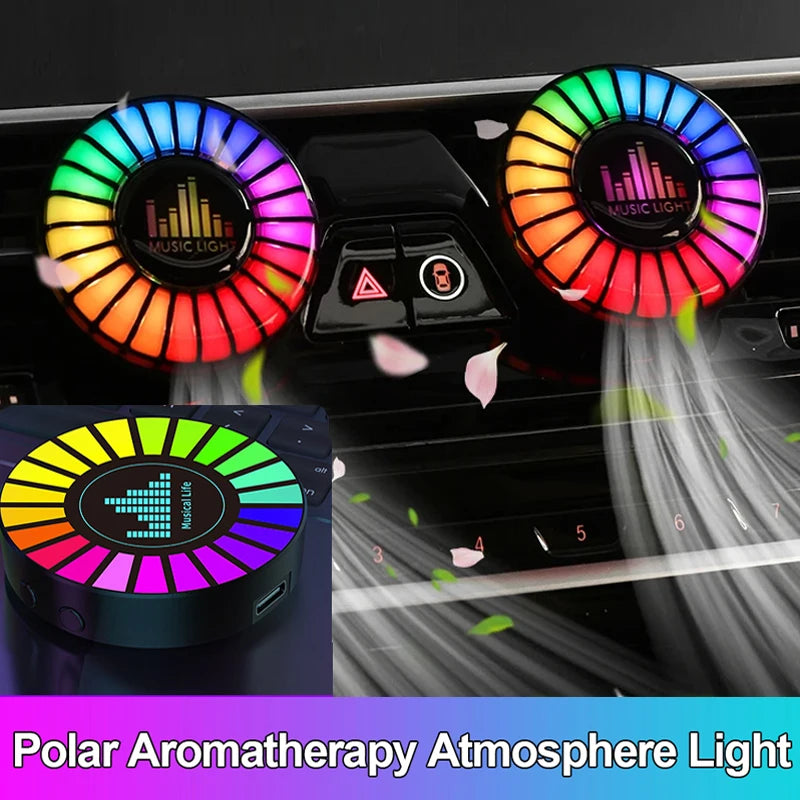 Smart RGB Music Rhythm Light & Aroma Diffuser