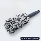 Plush Wheel & Rim Cleaning Brush – Soft Microfiber Tyre Brush