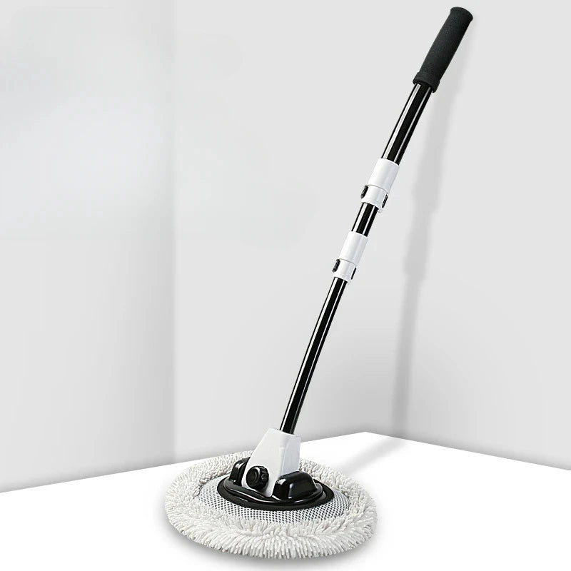 Telescopic Car Wash Mop – Soft Chenille Head with Extendable Handle