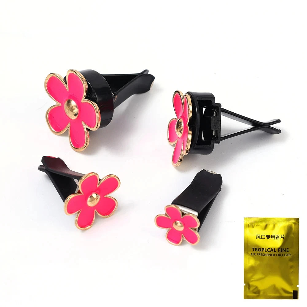 Daisy Car Vent Aroma Diffuser Set