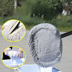 Telescopic Car Wash Mop – Soft Chenille Head with Extendable Handle