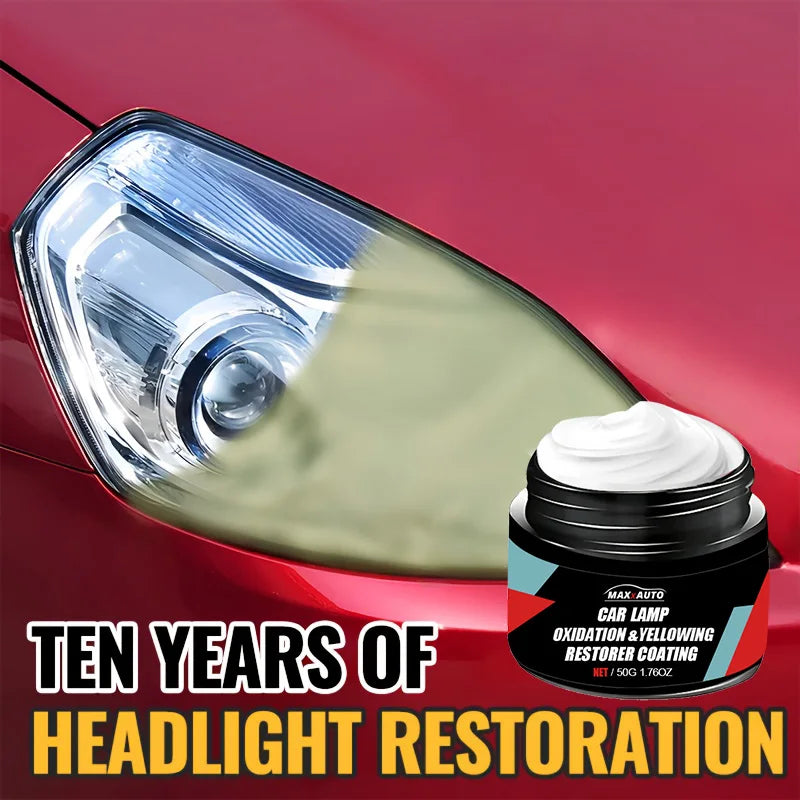 Headlight Restoration Kit – Oxidation Remover & Polish Paste