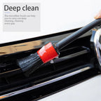 Car Detailing Brush Set – 5 Soft Brushes for Vents, Dash & Interior