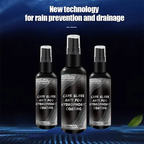 Windscreen Rain Repellent Spray – Hydrophobic Glass Coating