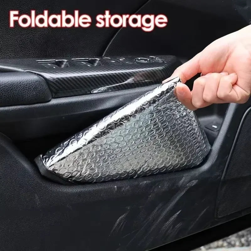 Reflective Steering Wheel Sun Protector