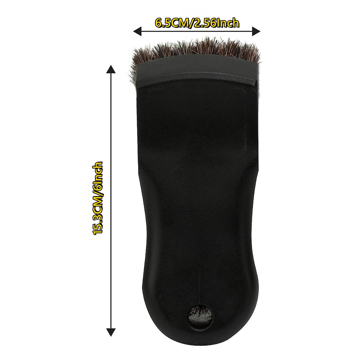 Horsehair Leather Cleaning Brush – Soft Interior Detailing Brush