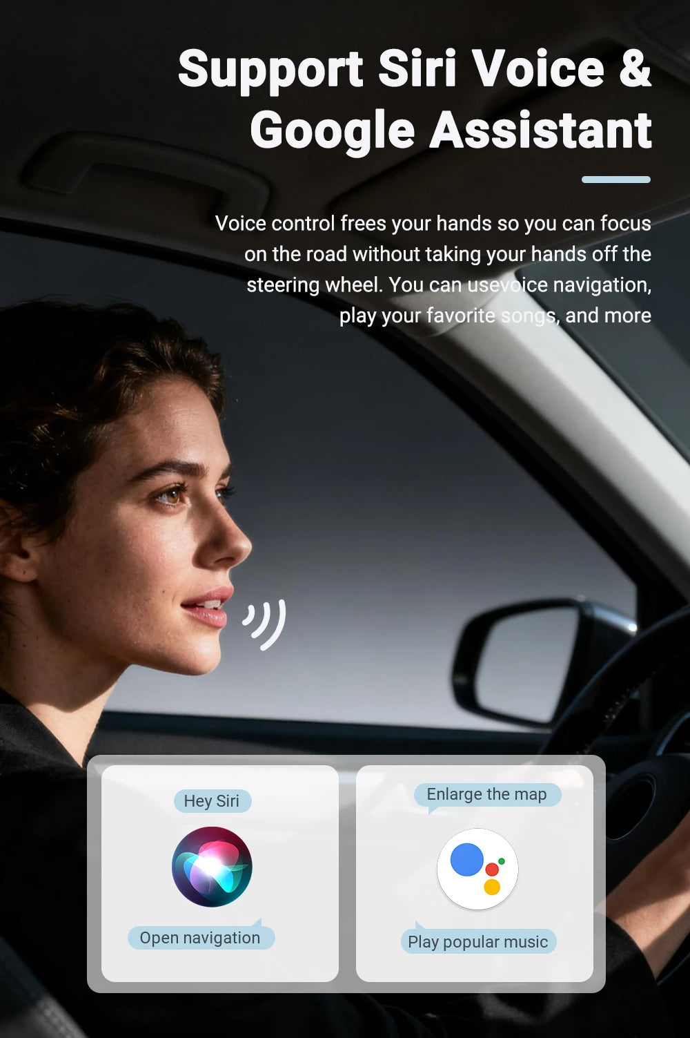 2-in-1 adapter compatible with iPhone and Android
