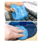 Car Cleaning Gel – Reusable Dust Putty for Vents, Consoles & Keyboards