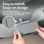 Car Trash Can with Lid – Hanging Storage Bin for Car Interior