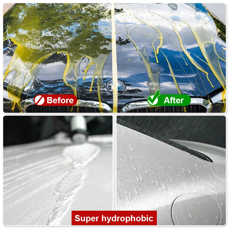 3-in-1 Ceramic Coating Spray – Hydrophobic Gloss & Paint Protection