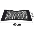 Car Trunk Mesh Storage Net – Universal Stick-On Organiser