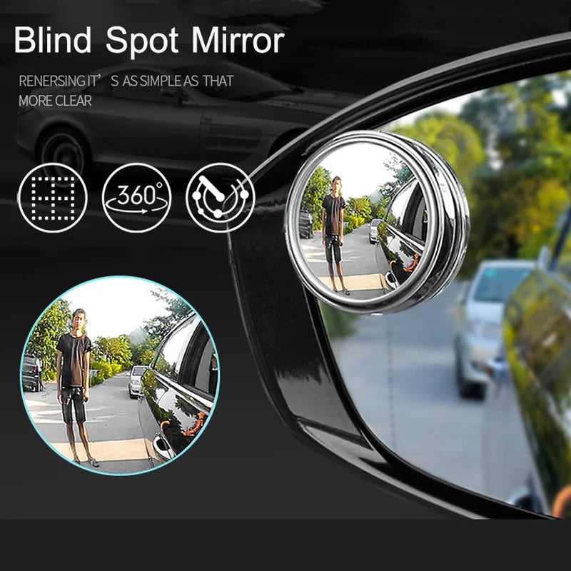 360° Adjustable Blind Spot Mirrors (2-Pack)