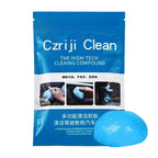 Car Cleaning Gel – Reusable Dust Putty for Vents, Consoles & Keyboards