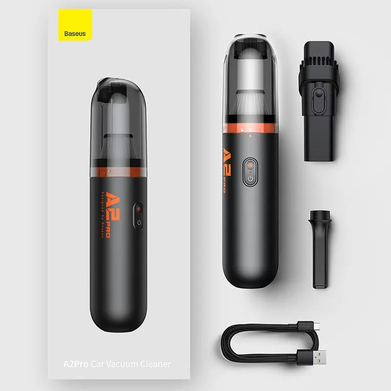 Baseus A2 Pro Cordless Mini Car Vacuum – 2-in-1 Vacuum & Blower