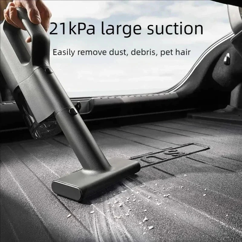Xiaomi MIJIA Car Vacuum Cleaner – 21 kPa Cordless Handheld with 5-Stage Filtration