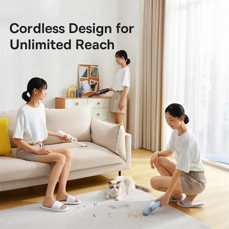 Baseus A2 Pro Cordless Mini Car Vacuum – 2-in-1 Vacuum & Blower