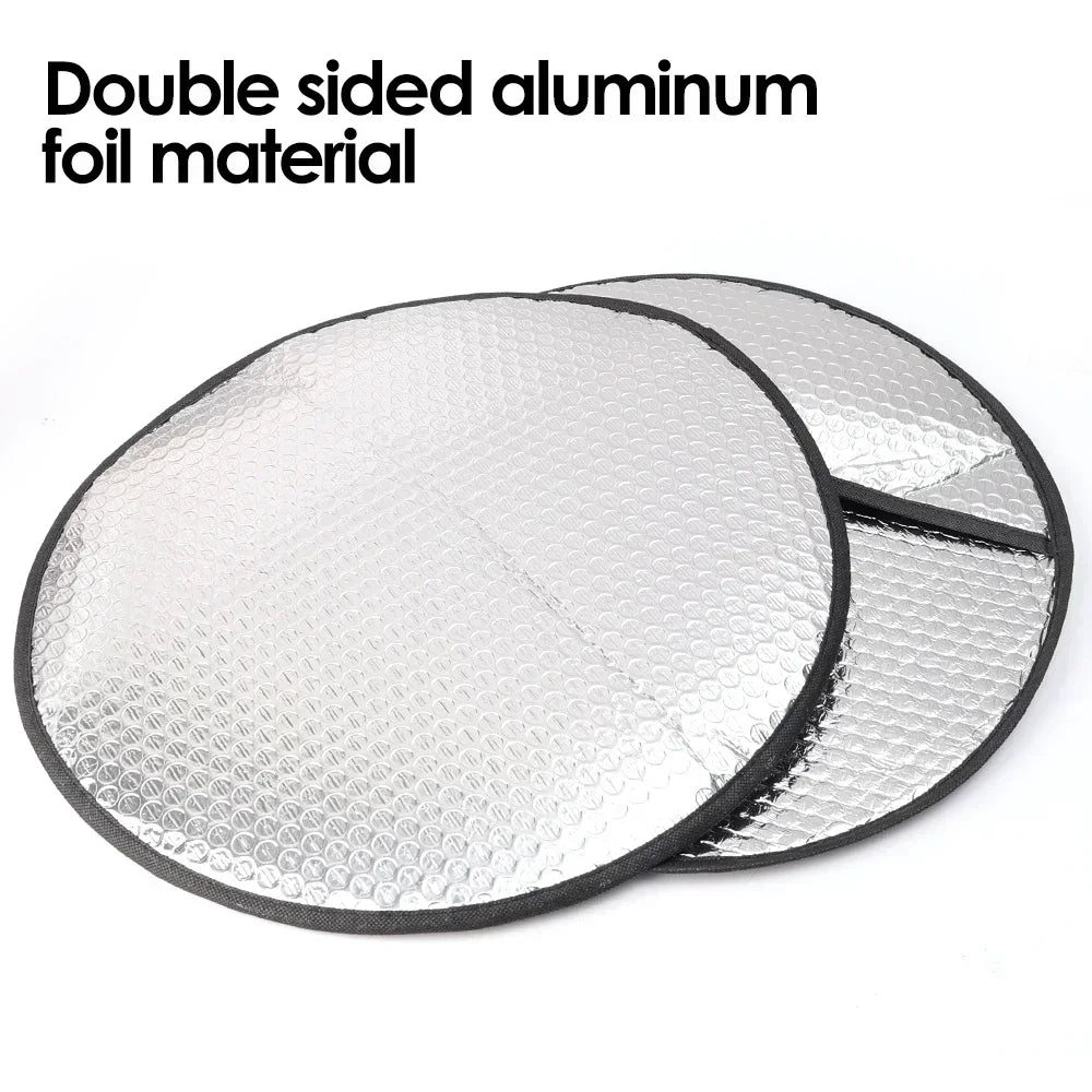 Reflective Steering Wheel Sun Protector