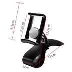 Universal 360° Rotating Car Phone Holder – Secure Dashboard Mount for All Smartphones