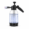 2L hand pump foam sprayer - clear bottle