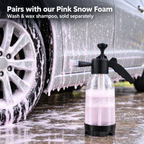 Foam sprayer pairs with Pink Snow Foam wash and wax shampoo (sold separately)