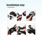 Universal 360° Rotating Car Phone Holder – Secure Dashboard Mount for All Smartphones