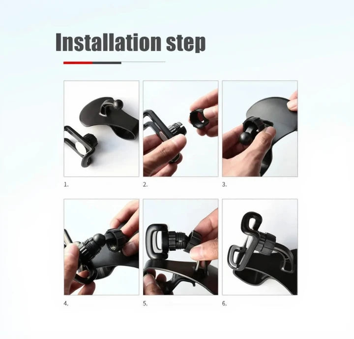 Universal 360° Rotating Car Phone Holder – Secure Dashboard Mount for All Smartphones