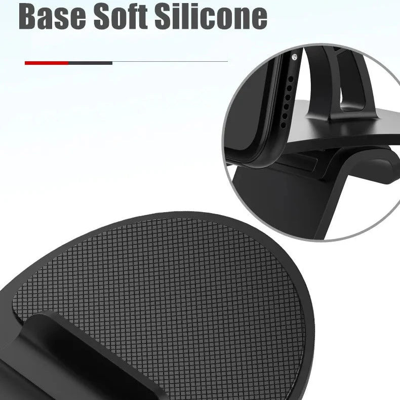 Universal 360° Rotating Car Phone Holder – Secure Dashboard Mount for All Smartphones